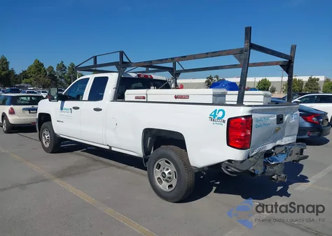 2019 Chevrolet Silverado 2500Hd Wt из США, поврежденный, VIN 2GC2CREG8K1188350